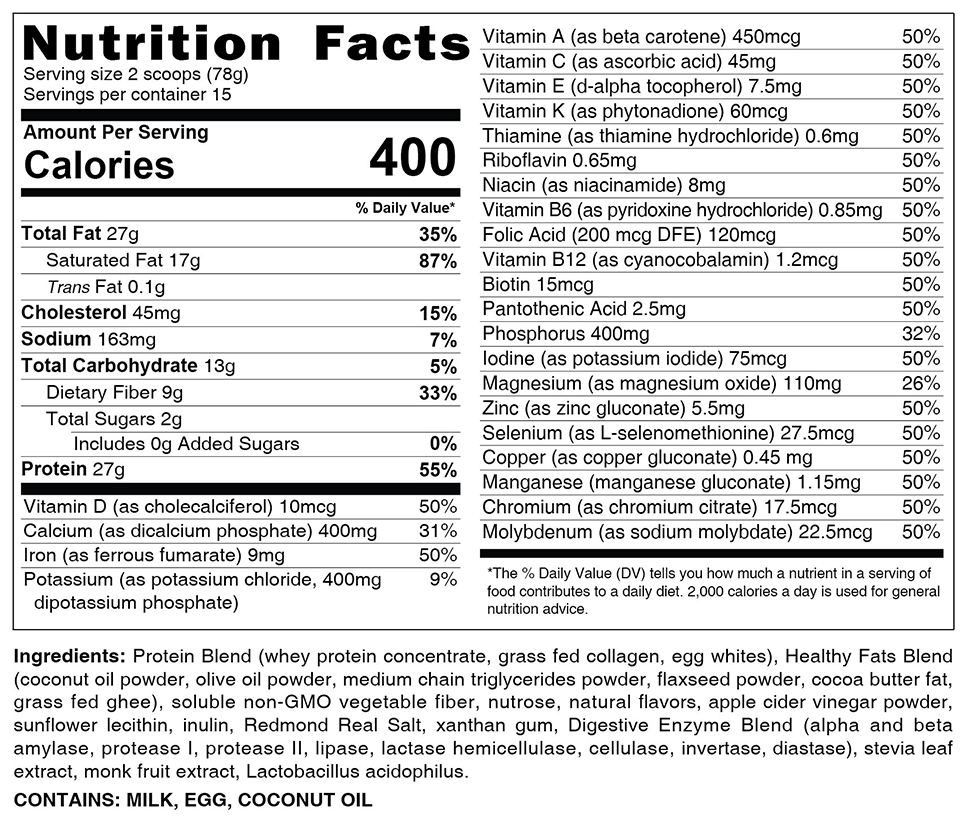 Optavia Creamy Vanilla Shake: Calories, Nutrition Analysis & More