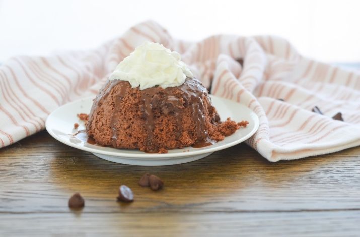 Chocolate Salted Caramel Mug Cake