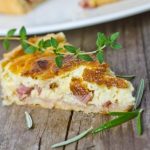 Cottage Cheese Bacon Quiche