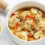 Shrimp with Garlic, Lemon, and Chives