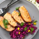 Roasted Pork Loin With Red Cabbage