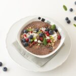 Warm Chia Chocolate Pudding Bowl