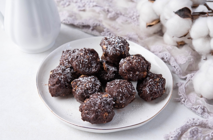 Cocoa-Nutty Butter Bombs