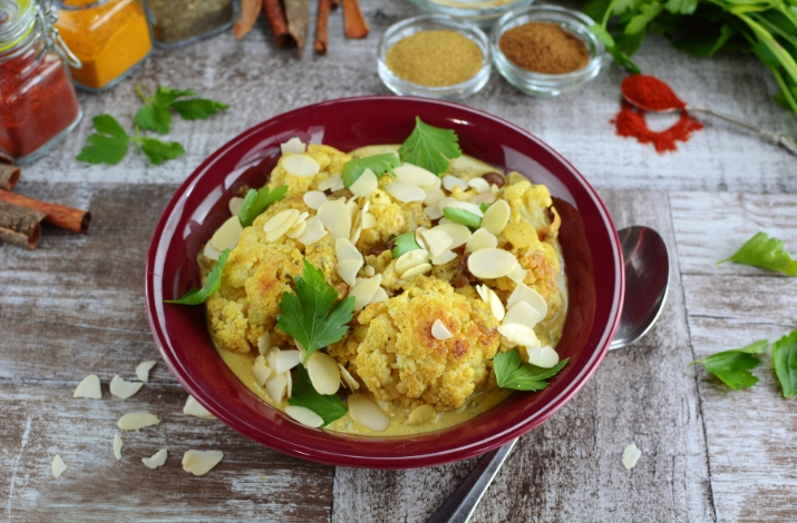 Keto Cauliflower Mughlai Stew