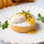 Eggs Benedict on Keto Bread