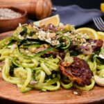 Creamy Pesto Zoodles