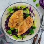 Rosemary Chicken with Broccoli and Cabbage