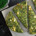 Crustless Spinach and Cheese Pie