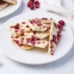 Vanilla Raspberry White Chocolate Bark