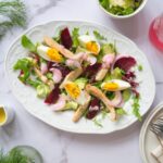 Chicken, Egg & Beetroot Salad
