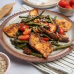 Chicken with Blistered Green Beans