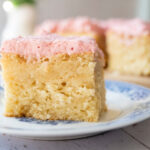 Almond Berry Sheet Cake